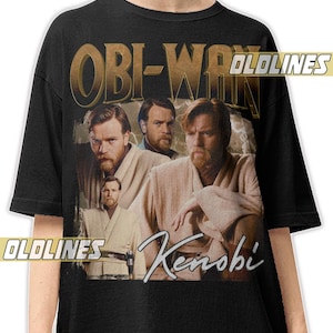 Obi Wan Kenobi Retro Shirt - Etsy