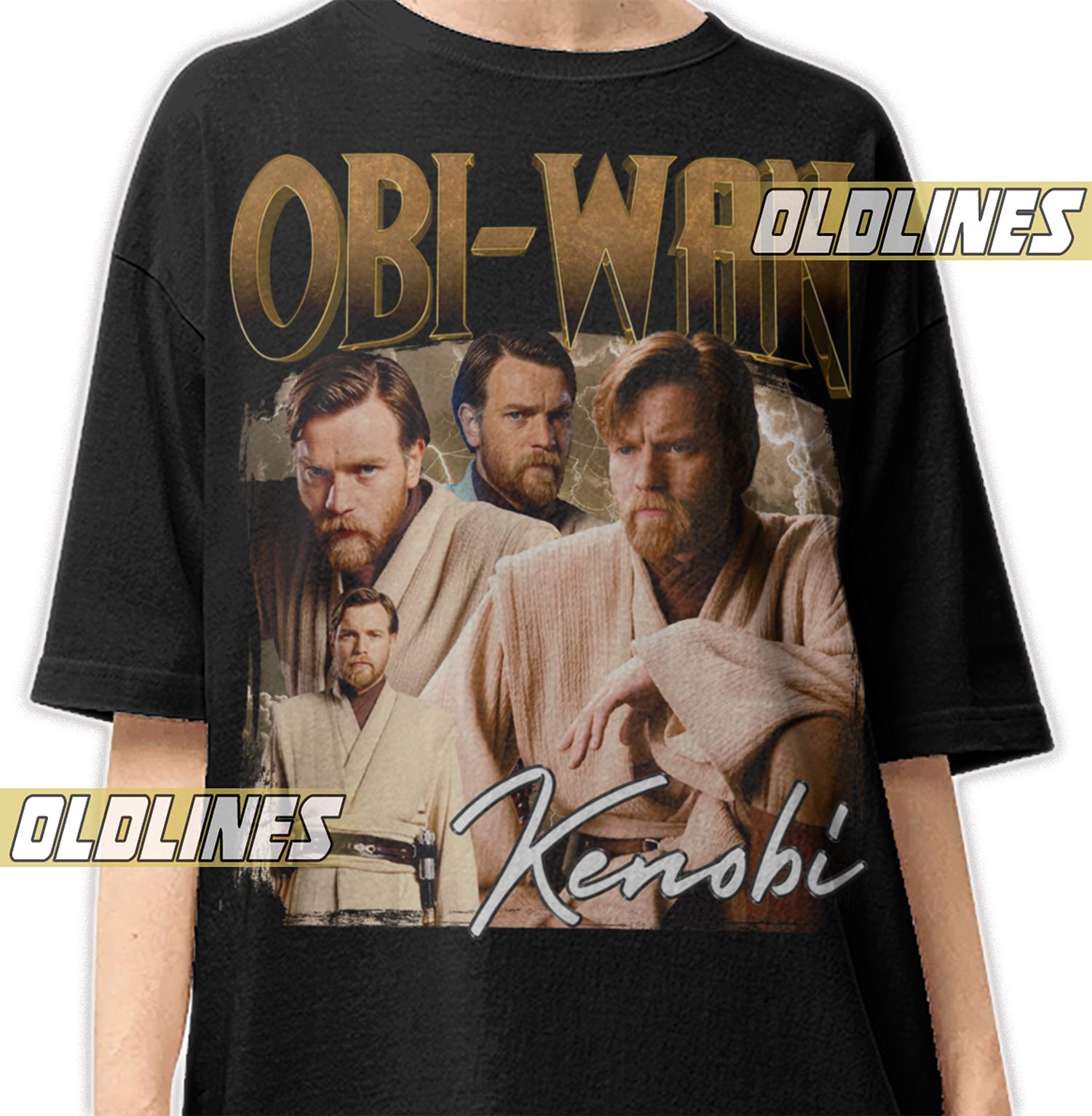 トップス 90s Star Wars Obi-Wan Vintage Shirt Obi Wan 90s Homage T Shirt - Etsy