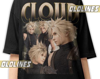 CLOUD BOOTLEG SHIRT / Cloud Strife Concert Tee / Cloud Ex Soldier Vintage T-Shirt / Kuraudo Sutoraifu Rap Merch