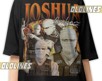 JOSHUA GRAHAM FALLOUT Bootleg Shirt / Joshua Graham Kuna-Man Band Tees / The Burned Man Fallout Vintage T-Shirt / Malpais Legate Merch