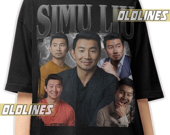 SIMU LIU BOOTLEG Shirt / Simu Liu Concert Band Tee / Simu Liu Vintage T-Shirt / Simu Liu Retro Merch