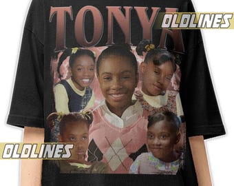 TONYA EVERYBODY HATES Chris Bootleg Shirt / Tonya Rock Band Tees / Imani Hakim Vintage T-Shirt / Everybody Hates Chris Merch