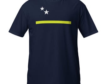 Curaçao Football Fan T-Shirt –  Island Flag Streetwear Tee