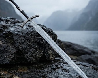 Sword of the Witch-king of Angmar, Morgul Ringwraiths fields of Gondor Ring of Power Movie, Aragorn's Cosplay Gift for Men, Wall Hanging