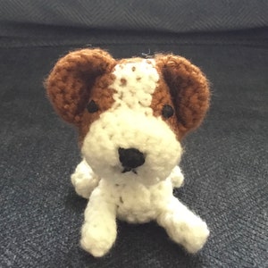Crocheted dog