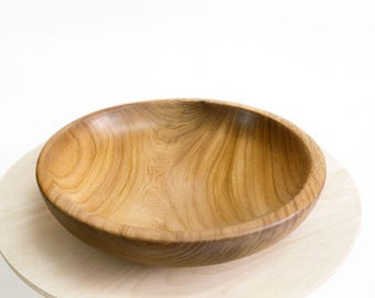 Wood Bowl | Rustic Home Decor, Fruit Bowl