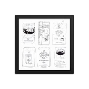 Puerto Rican Coffee II - Framed Print {Matte}
