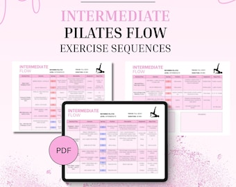 Reformer Pilates: Intermediate Workout Flow (Printable PDF)