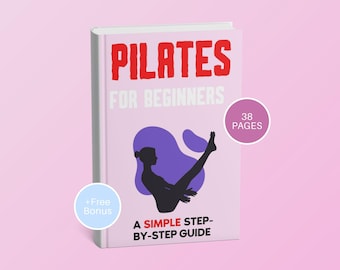 Pilates Beginner E-Book: Home Workout Guide (PDF Digital Download)