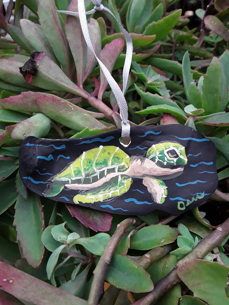 Toodle Lou Designs Handmade Oyster Ornament