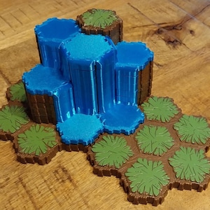 Cascadas para Heroscape (Agua/Lava/Hielo)