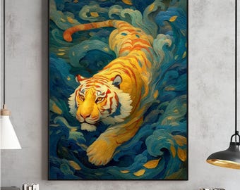 浮世絵 白虎版画、日本のアールヌーボー様式（デジタルダウンロード