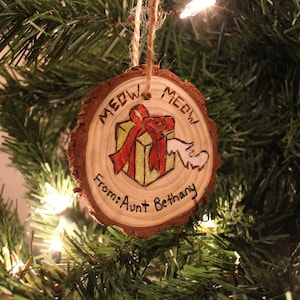 National Lampoons Christmas Vacation Cat Nine Lives Ornament Etsy