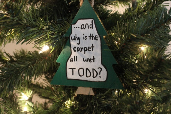 National Lampoons Christmas Vacation Todd Margo Tree Ornament Etsy