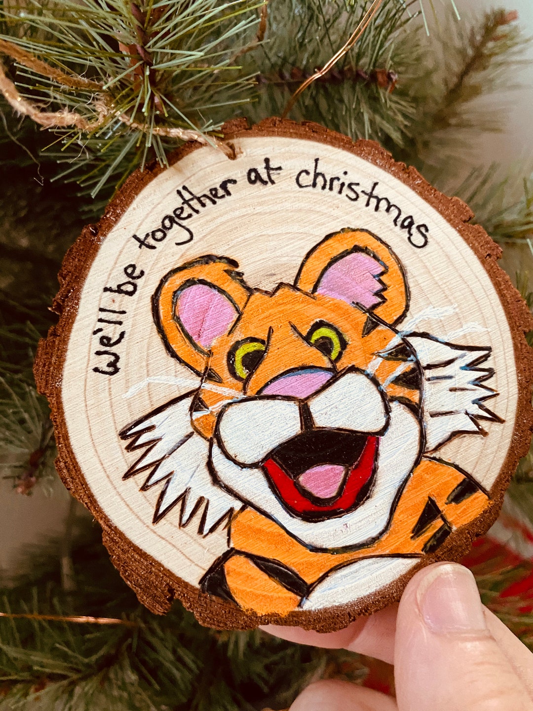Jim Henson Rugby Tiger Christmas Toy Ornament Etsy