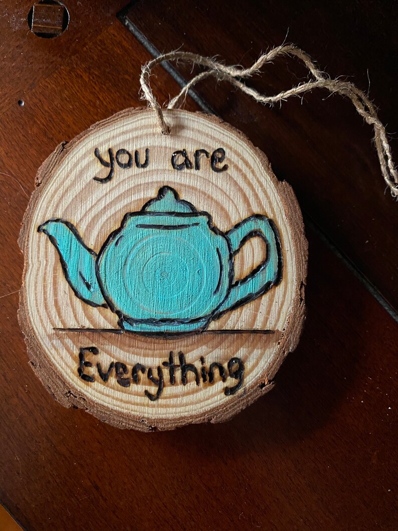 The Office Teapot Ornament Jim and Pam Christmas Anniversary Etsy