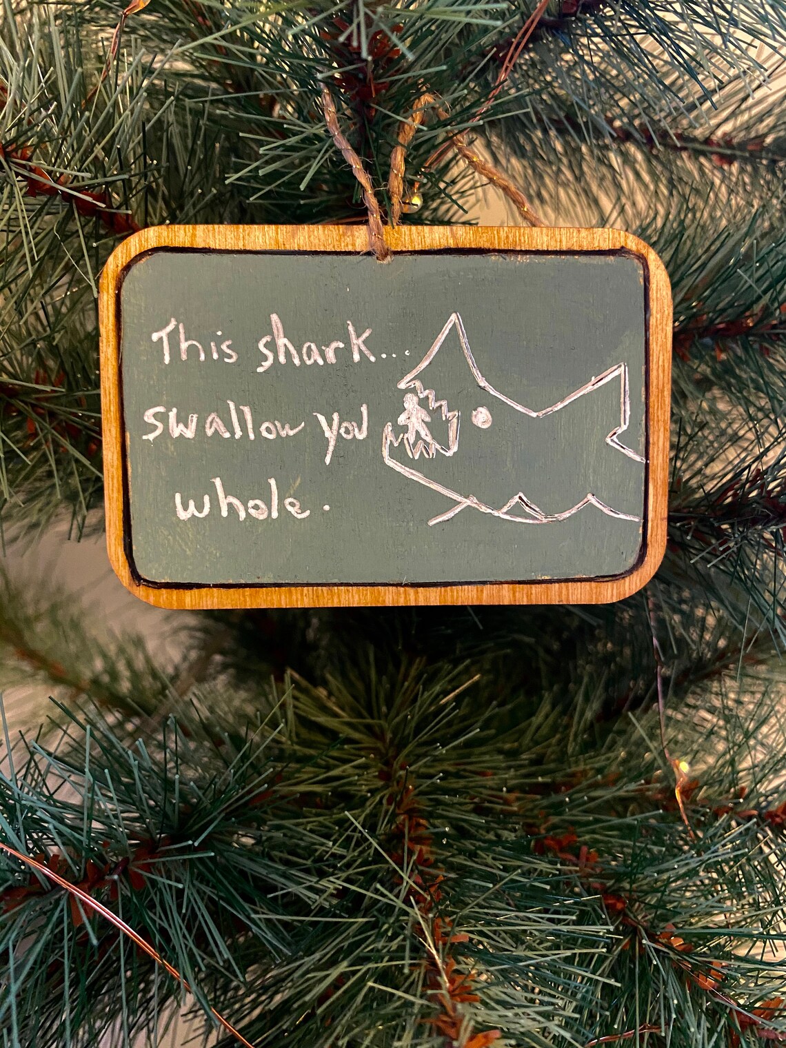 Jaws Shark Chalkboard Quint This Shark Swallow You Whole Etsy