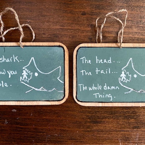 Jaws Shark Chalkboard Quint This Shark Swallow You Whole Etsy UK