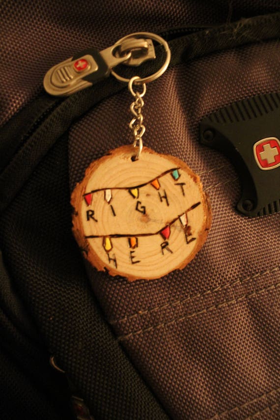stranger things keychain