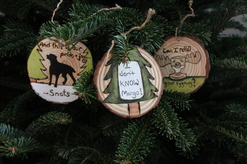 National Lampoons Christmas Vacation Ornament Set 2 moose cup  Etsy