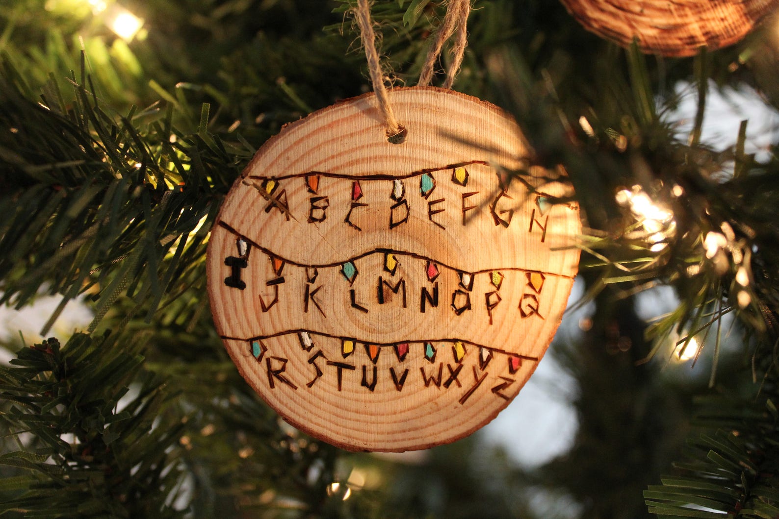 Stranger Things Christmas Ornaments set of 4 - Etsy