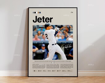 デレク・ジーター - 最後の試合での別れ - Etsy 日本