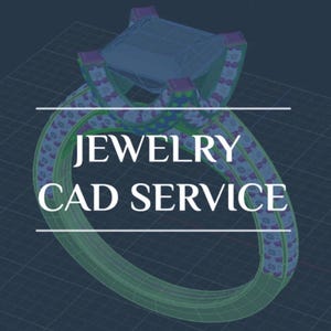 Jewelry CAD Service - Custom Ring Design | Customize Engagement Ring | Custom Wedding Band | Handmade Ring | Make Your Own Ring