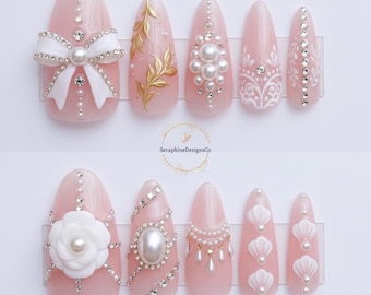 Romance In May | Pink Cat Eye Nails | Gel Nails | Premium Nails | Gorgeous Nails | Pretty Nails | Salon Quality Nails