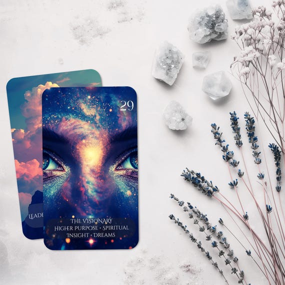 Birthday Oracle Cards | Numerology Oracle Deck | Birth Date Reading | Physical Card Deck | Spiritual Gift