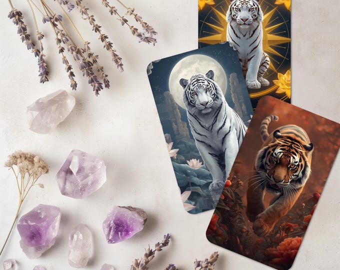 Tiger Blossom Oracle Deck | Digital Download