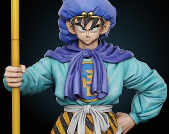 Goku Statue 1/4 Scale | Dragon Ball Z Resin Figure (Unpainted)