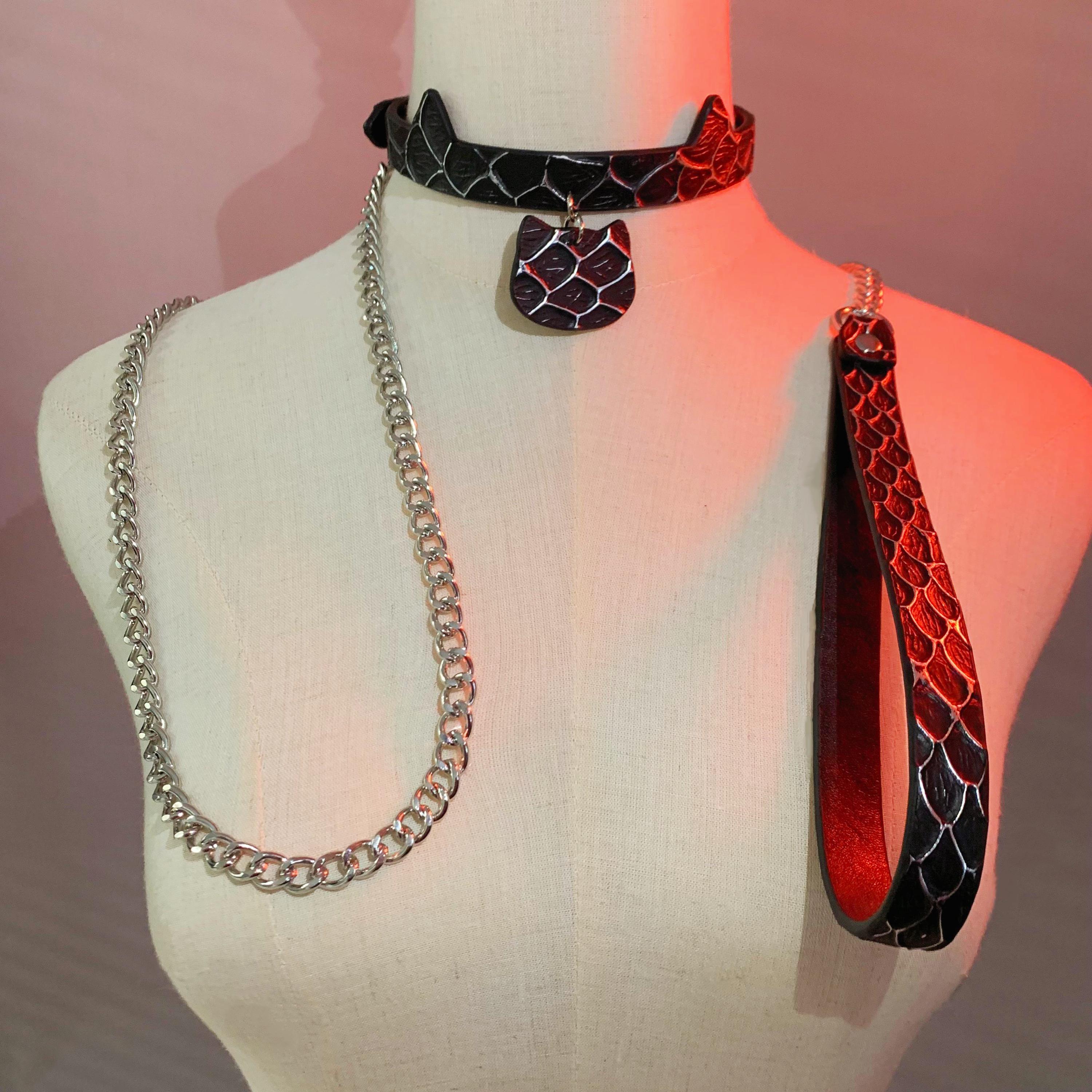 Chain Choker Harness - Etsy display picture 1