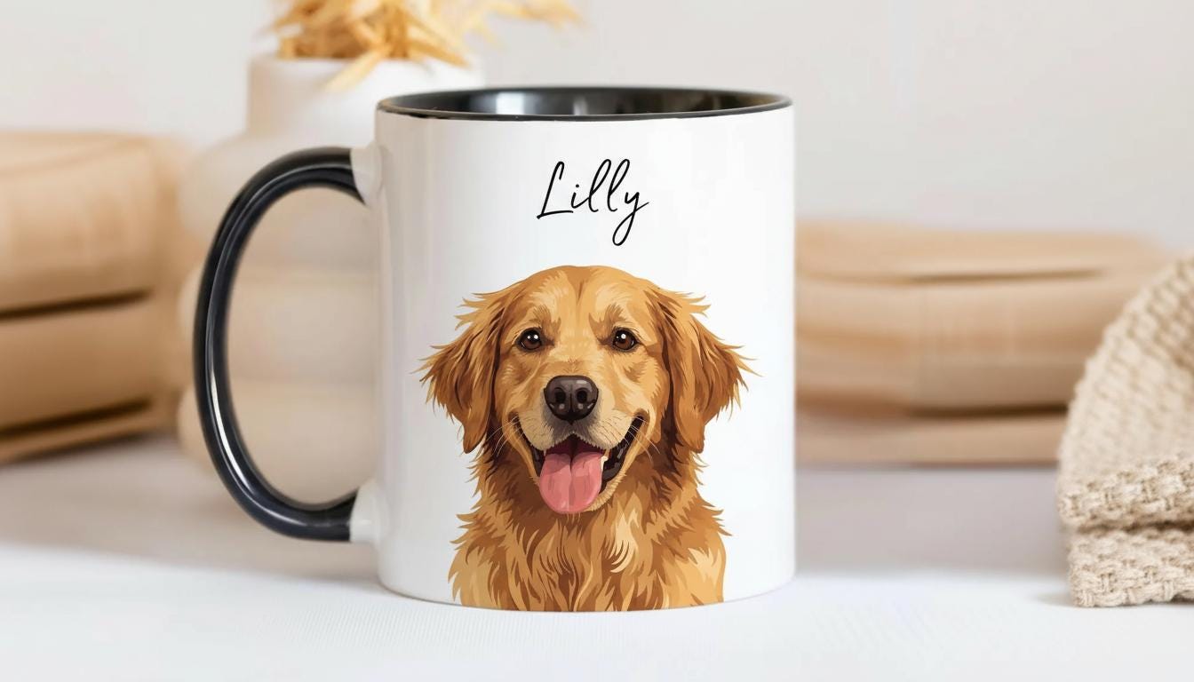 Et Maître Personnalsé Chen Mug, Tasse De Chen Beagle, Funny Pet Tasse,  Cadeau Mug Personnalisé Chien - Mug Officiel Des, image size:1344x768