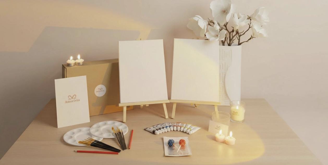 Paint My Partner Date Night Box Paint My Partner Date Night Box