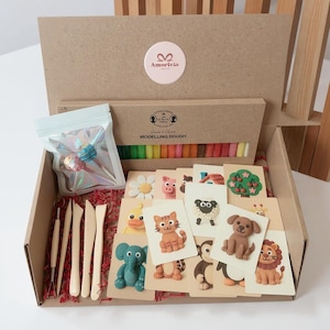 Set di giochi in argilla per coppie: gioco creativo con la pasta modellabile, serate romantiche, regali e attività divertenti