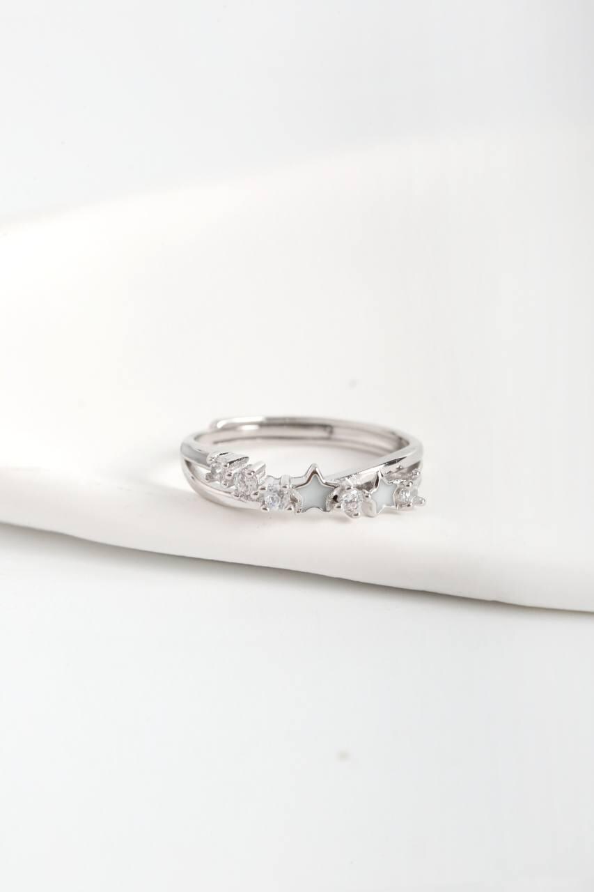 925 Sterling Silver Starbound Love Matching Couple Rings, Free Engraved ...