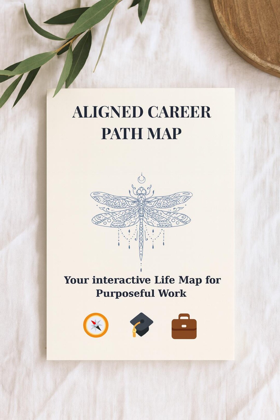 Aligned Career Path Map | Printable Career Planner & Self-growth ...
