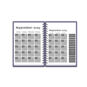Enkel månadsbudgetplanerare | (september 2025 – december 2026)
