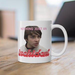 Charles Leclerc &quot;Just an Inchident&quot; Mug: Funny F1 Racing Gift