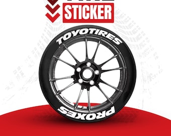 タイヤレタリング トーヨータイヤ ストライプタイヤステッカー 16