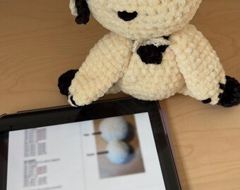 Arlecchino Rabbit (Crochet pattern)