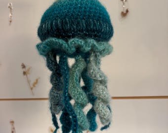 Small crochet jellyfish