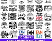 Family Reunion SVG Bundle, Family Reunion 2026 SVG PNG, Family svg, Family Tree svg, Family Reunion Shirts, Family Vacation svg, Family Love