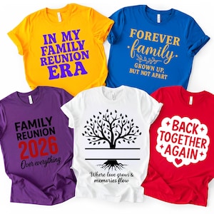 Family Reunion SVG Bundle, Family Reunion 2026 SVG PNG, Family svg, Family Tree svg, Family Reunion Shirts, Family Vacation svg, Family Love image 13
