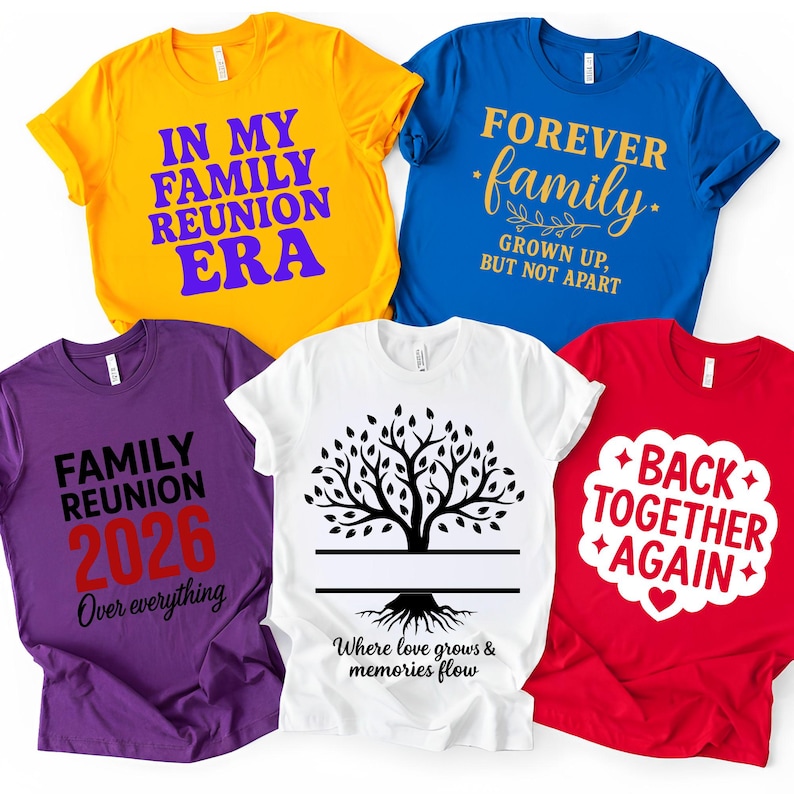 Family Reunion SVG Bundle, Family Reunion 2026 SVG PNG, Family svg, Family Tree svg, Family Reunion Shirts, Family Vacation svg, Family Love image 13