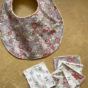 Bib and wipes set