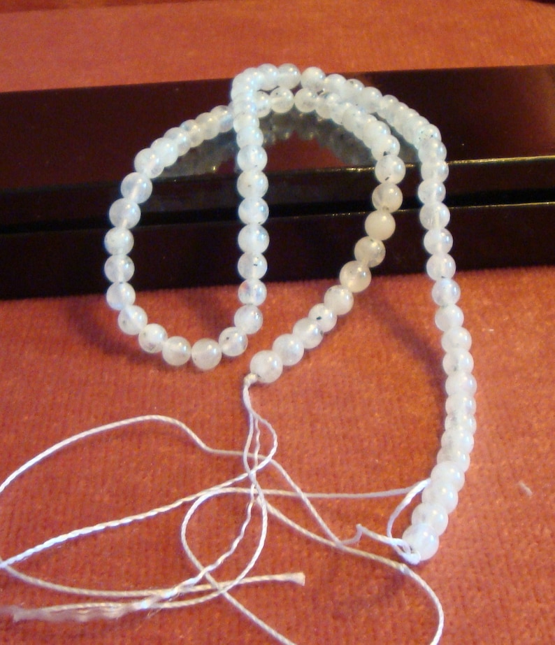 Rainbow Moonstone Round Beads Moonstone Beads Round Beads White Round Beads White Beads White Gemstones Gemstone Beads Round Beads Beads