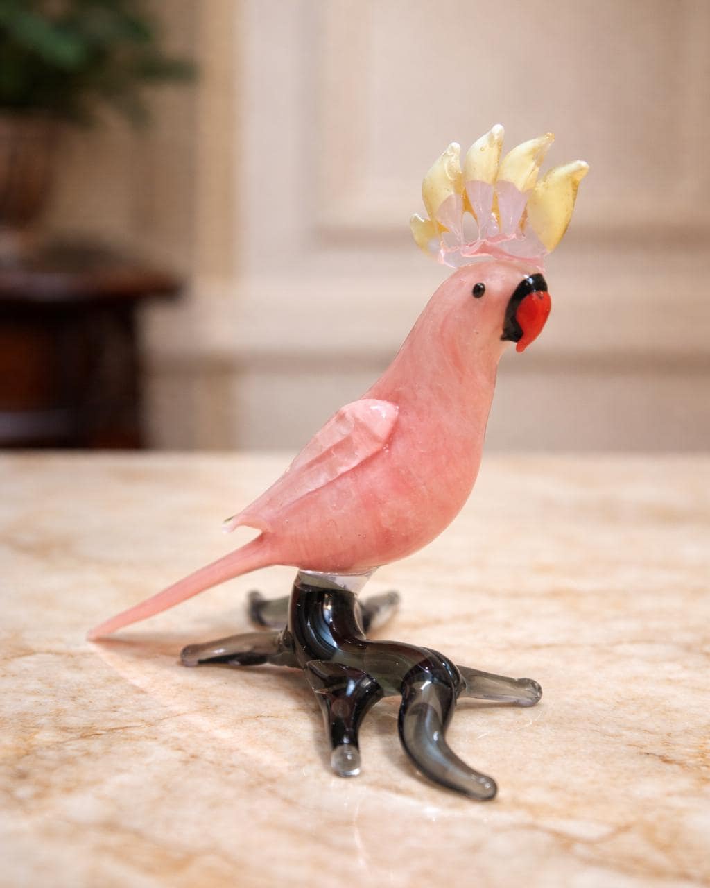 ガラスの鳥の置物 - Etsy 日本
