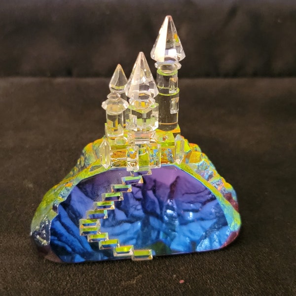 Crystal Castle Figurine - Etsy