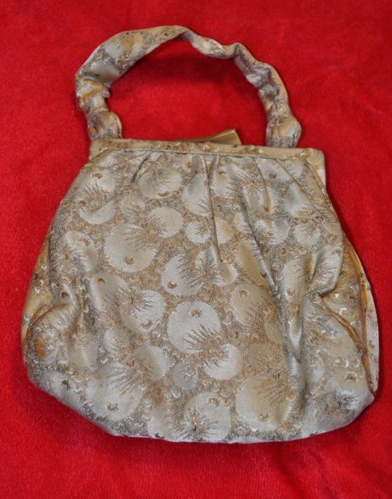 Vintage Brocade Evening Bag  from the 50's